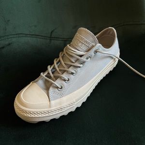 Heather Grey All Star Platform Converse Chucks !